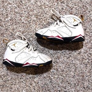 Nike Air Jordan 7 Retro “cardinal” kids sneakers 10c